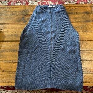 Gap Medium Tall sleeveless high neck sweater.
